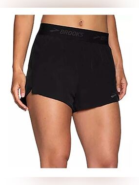 NWT Brooks Chaser 3” running active workout shorts black xl